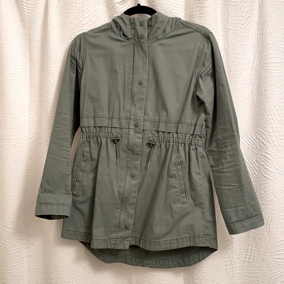 Old Navy Jackets & Blazers - Old navy green hooded utility jacket